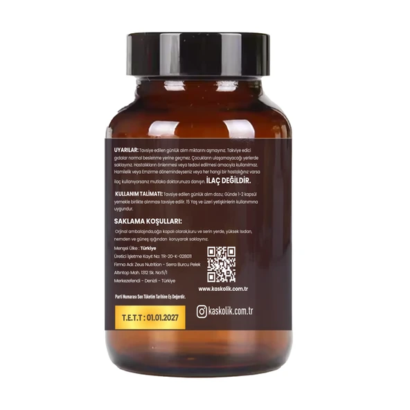 Zeus Nutrıtıon Speman Forte 60 Kapsül - Resim 2