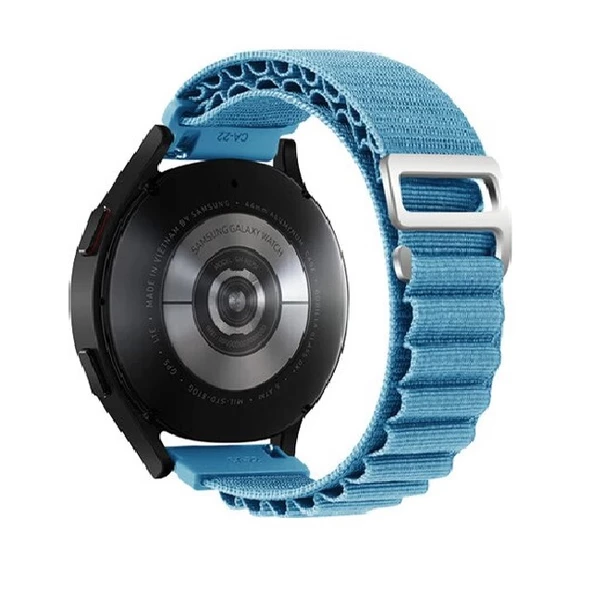 Samsung Galaxy Watch 3 45mm Gear S3 46mm Kordon Alpine Loop Band 22mm - Resim 9