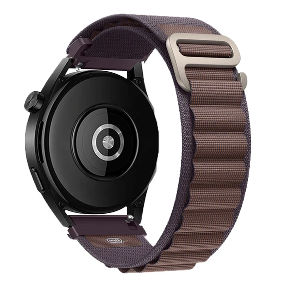 Samsung Galaxy Watch 3 45mm Gear S3 46mm Kordon Alpine Loop Band 22mm - Resim 12