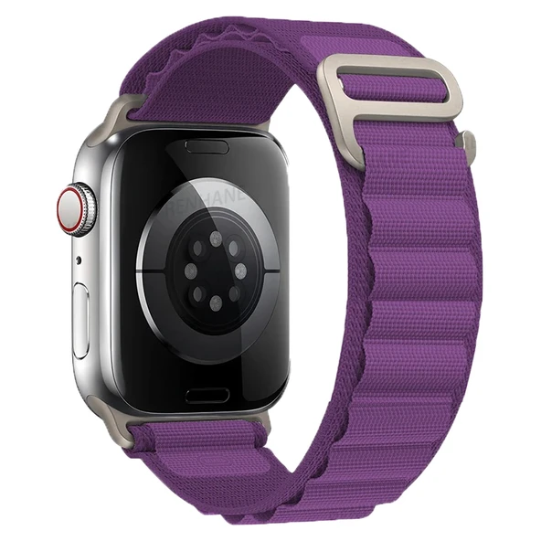 Apple Watch 42/44/45/46/49mm Kordon Alpine Loop Kordon 2/3/4/5/6/se/7/8/9/10/ultra - 10