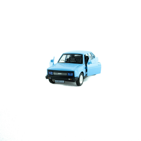Metal Hacı Murat 131 Işıklı Sesli Çek Bırak Turkuaz 12 Cm - 4