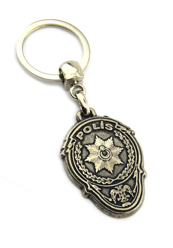Polis Amblemi Anahtarlık - Nikel Oksit - 3