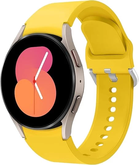 Samsung Galaxy Watch 4 44mm Kordon Silikon Kordon - 8