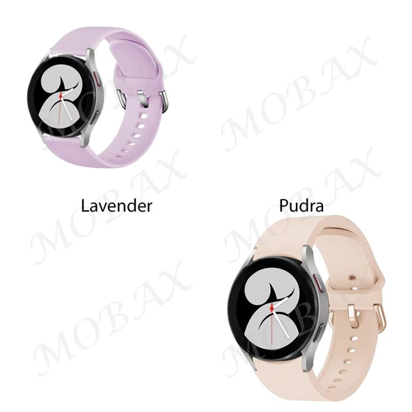 Samsung Galaxy Watch 4 44mm Kordon Silikon Kordon - 5
