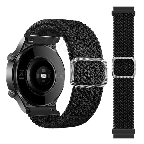 Xiaomi Redmi Watch 5 Active/Lite Huawei 3/3 Pro Kordon Örgü Tokalı Kordon - 9