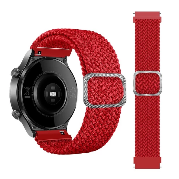 Xiaomi Redmi Watch 5 Active/Lite Huawei 3/3 Pro Kordon Örgü Tokalı Kordon - 11