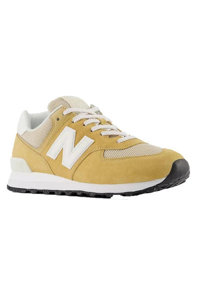 New Balance 574 Unisex Sarı Spor Ayakkabı - 3