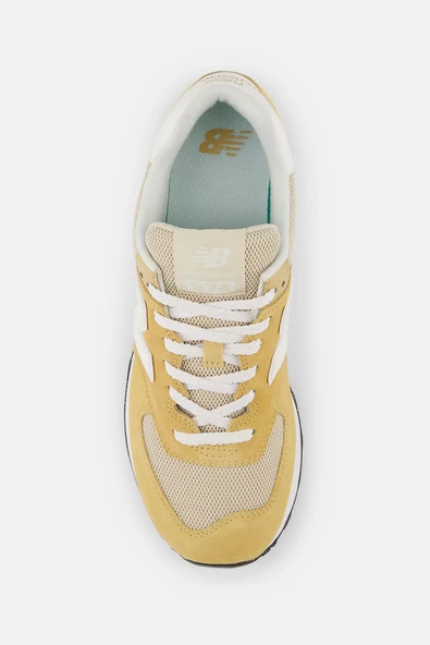 New Balance 574 Unisex Sarı Spor Ayakkabı - 5