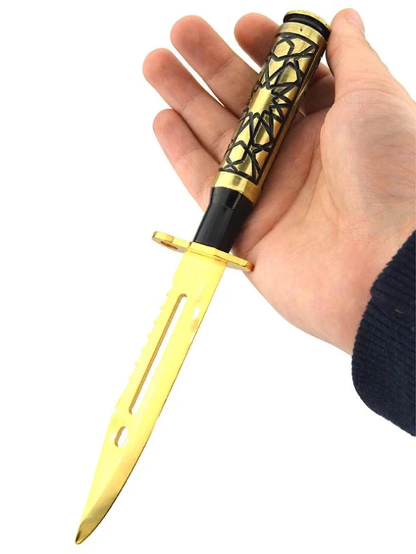 Zarf - Mektup Açacağı 50 Cal. Kovan - Gold Görünümlü - 4