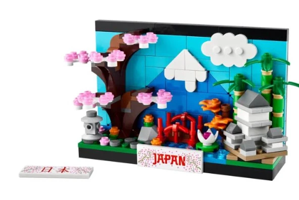LEGO 40713 Creator Japan Postcard - Resim 3