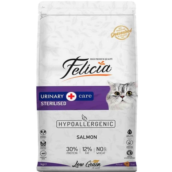 FELİCİA STERİLİSED BALIKLI SALMON KEDİ MAMASI 12 kg