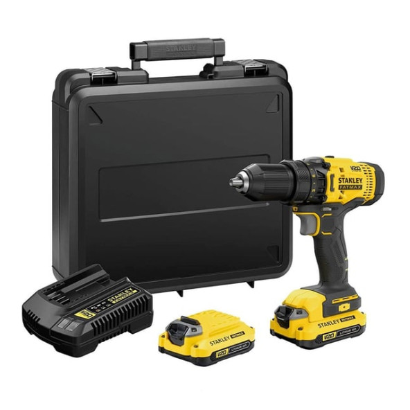 Stanley SCD700D2K 18V 2.0AH V20 Lityum Çift Akülü Darbesiz Matkap - 2