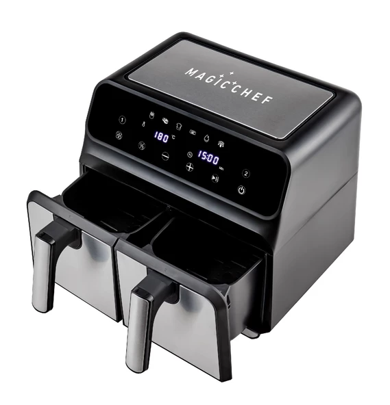 King KYF28 MagicChef XXL 4+4 lt Yağsız Fritöz - 3