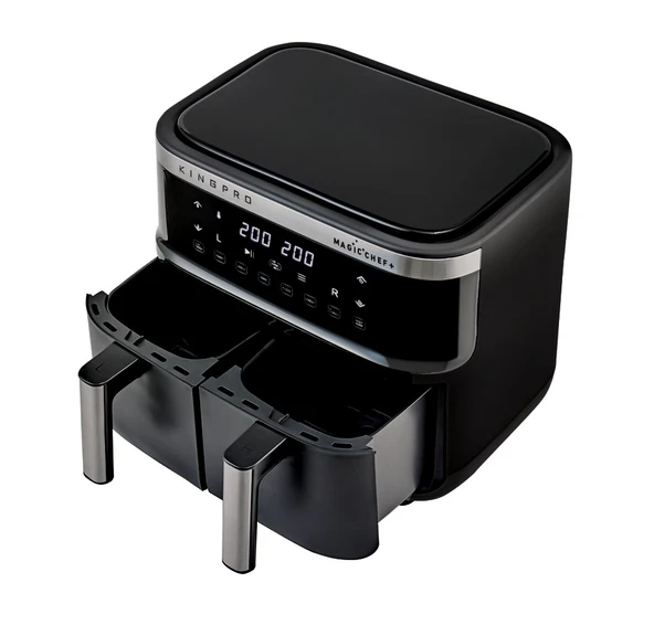 King KYF32 MagicChef Plus 4+4 lt Yağsız Fritöz - 3