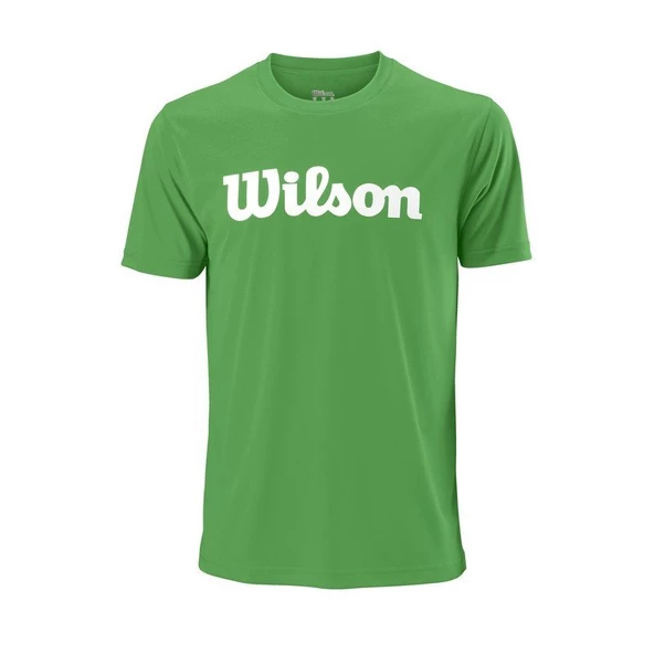 Wilson UWII Script Tech Tee Yeşil Erkek T-Shirt  WRA770307