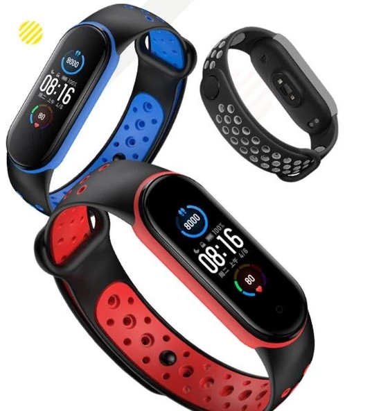 Xiaomi Mi Band 7 Kordon Delikli Spor Kordon - 8