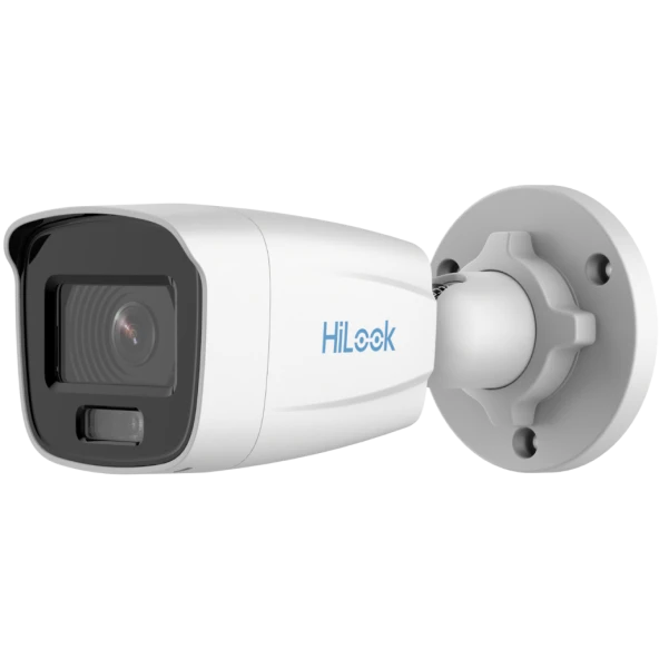 HILOOK IPC-B129H, 2Mpix, 4mm Lens, H265+, 30Mt Gece Görüşü, Color Vu Lite, PoE, Bullet, IP Kamera