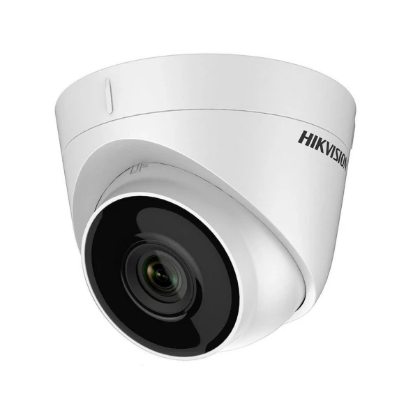 HIKVISION DS-2CD1323G0-IUF 2Mpix, 2,8mm Lens, H265+, 30Mt Gece Görüşü, PoE, Mikrofonlu Dome IP Kamera