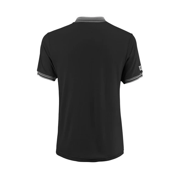 Wilson Polo Team Siyah Erkek Tenis T-Shirt wra765402 - 2