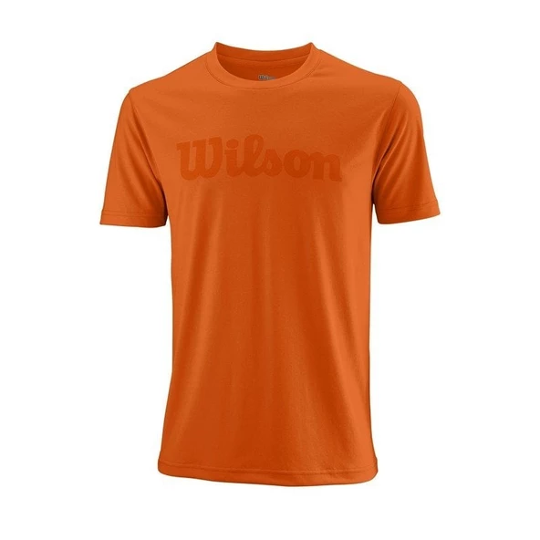 Wilson UWII Script Tech Tee Turuncu Erkek T-Shirt  WRA770301 - 7