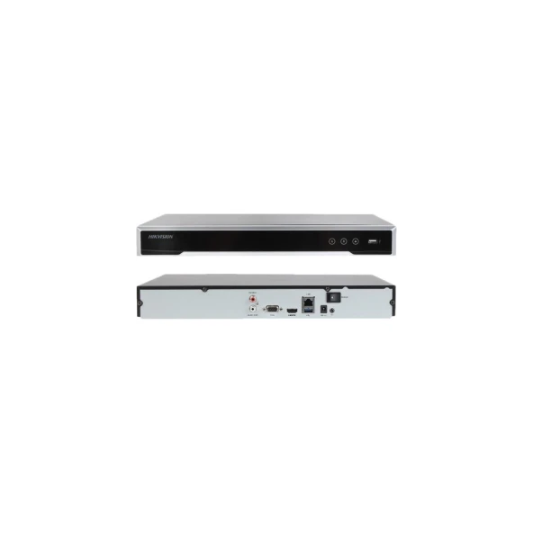 HIKVISION DS-7616NI-Q2, 16Kanal, 8Mpix, H265+, 2 HDD Desteği, 2160P Kayıt, 160Mbps Bant Genişliği, Metal Kasa, NVR ürün görseli