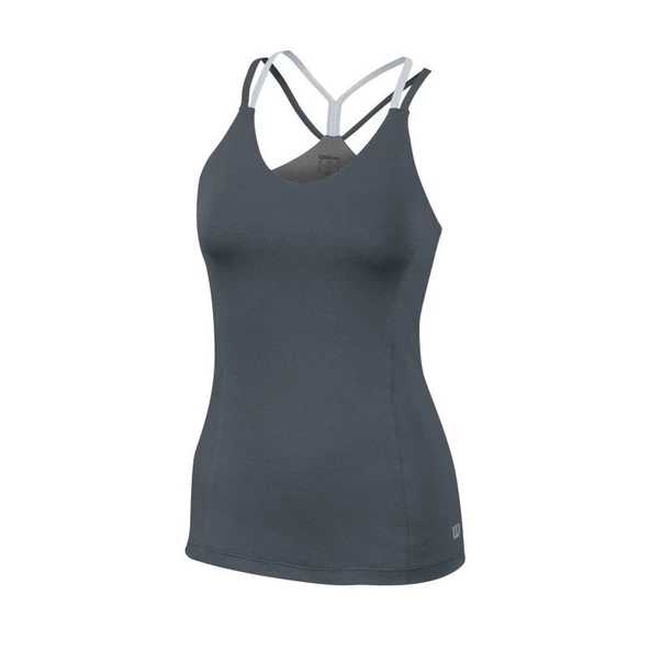 Wilson Tank Star Double Strap Füme Kadın Tenis Atlet WRA726409 - 8
