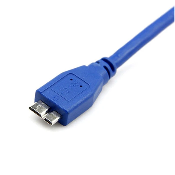 Ancheyn USB 3.0 Taşınabilir HDD Harddisk Kablosu Veri Ara Bağlantı Kablosu 1.5 Metre 4623 - 5
