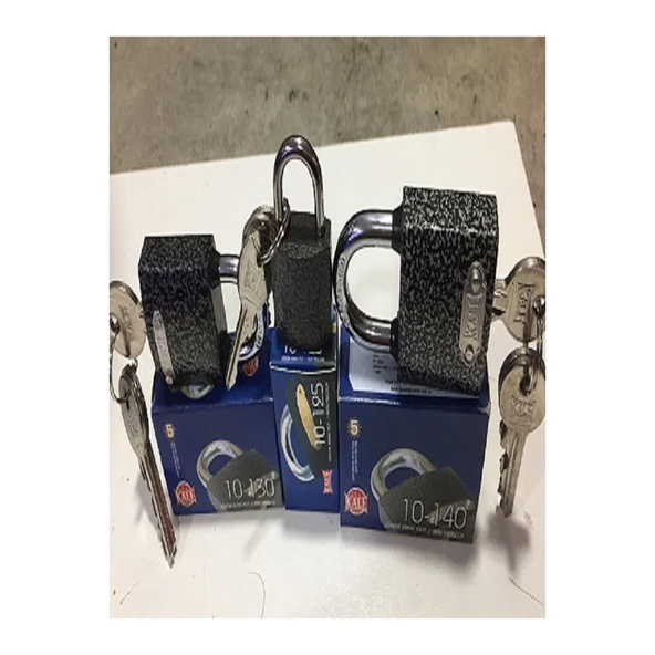 Kale Üçlü Seri Gri Asma Kilitler - 2