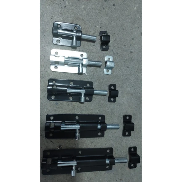 Mavzer Kapı Sürgüsü 5 Adetli Set - Resim 2