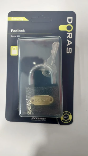 Doras 50 Mm Gri Döküm Asma Kilit - 2