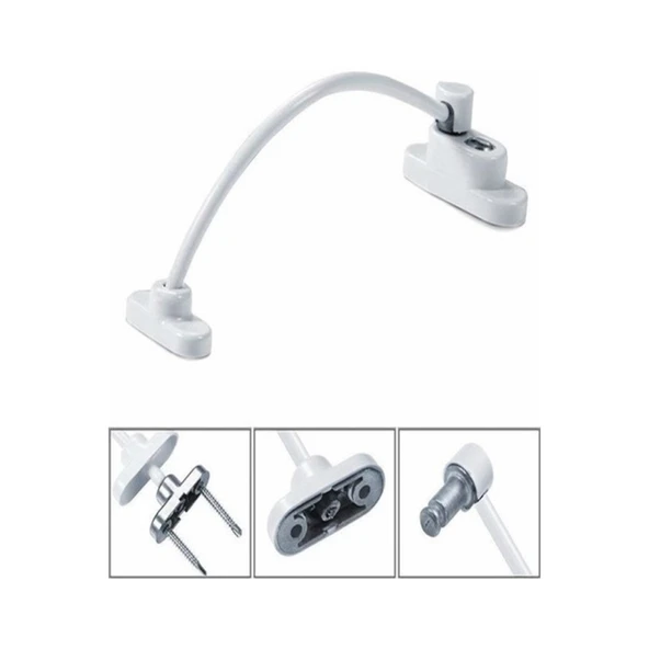 Çelik Halatlı ve Anahtarlı Emniyet Kilidi - 2