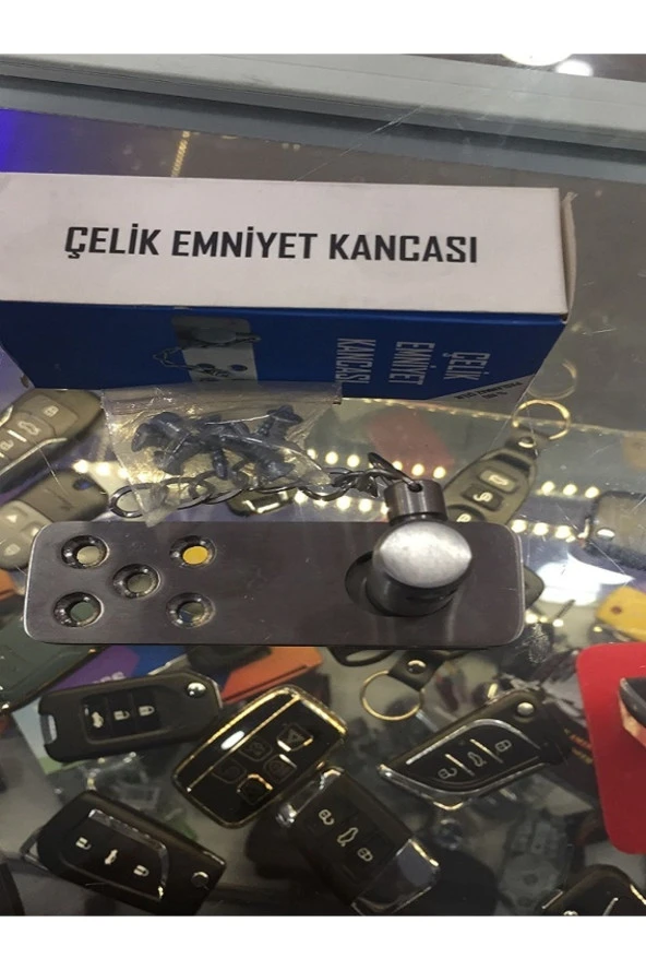 Çelik Pimli Emniyet Kancası - 2