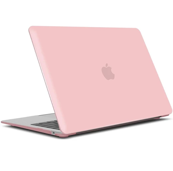 Apple Macbook Air 13.3inç M1 A2337 2021 Kılıf Mat Ön Arka Kapak - 7