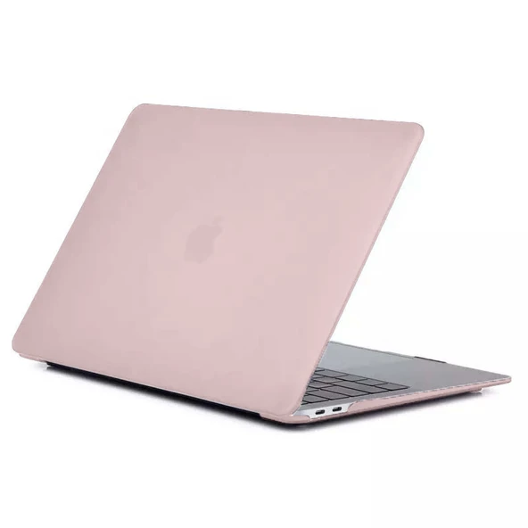 Apple Macbook Air 13.3inç M1 A2337 2021 Kılıf Mat Ön Arka Kapak - 7