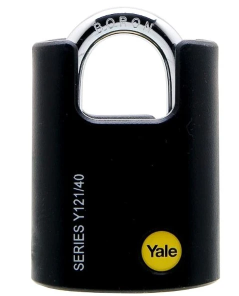 Yale Locks YALY12140 40 mm Pirinç Asma Kilit Kapalı Kelepçe