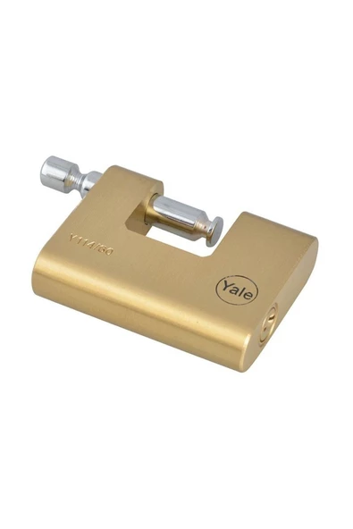 Yale Pirinç Asma Kilit Kayar Pimli 70 Mm