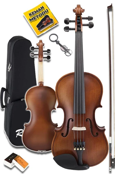 Rennes RV-402 Çocuk Kemanı Seti Kaliteli 1/2 Boy (8-10 Yaş Arası) - Resim 2