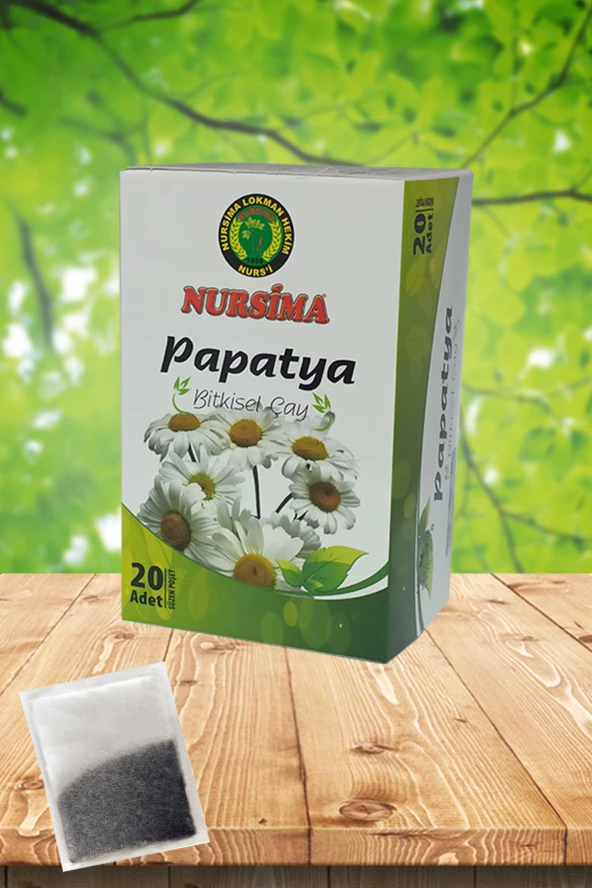 Papatya Bitkisel Çay 20 'li Süzen Poşet