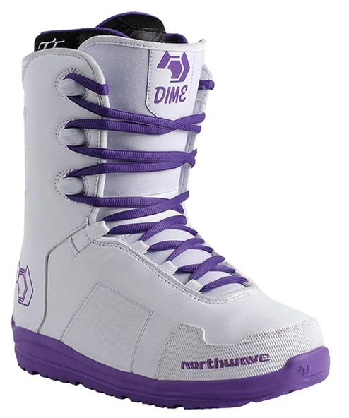 Northwave Dime White Bayan Snowboard Botu