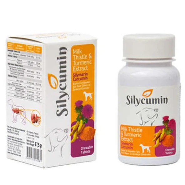 Bio PetActive Silycumin 45 TAB Köpek Skt : 03/2027