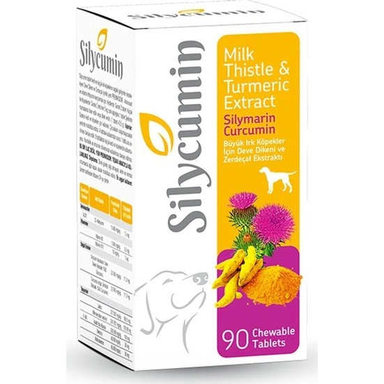 Bio PetActive Silycumin 90 TAB iri Irk Köpek  Skt: 07/2026