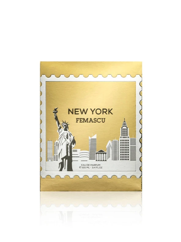 Femascu 6538 New york 100 ML Edp Kadın Erkek Parfümü 8681124665386 - 3