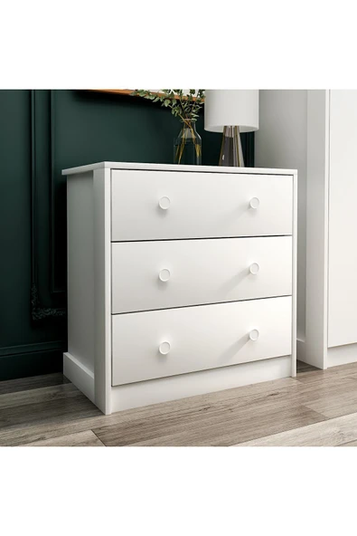 İNARCH DİZAYN Life Şifonyer Beyaz - Resim 2