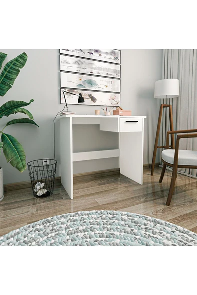 İNARCH DİZAYN Güney Çalışma Masası Beyaz - 3