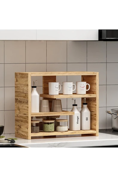 İNARCH DİZAYN Gupse Raf Atlantik Çam - 3