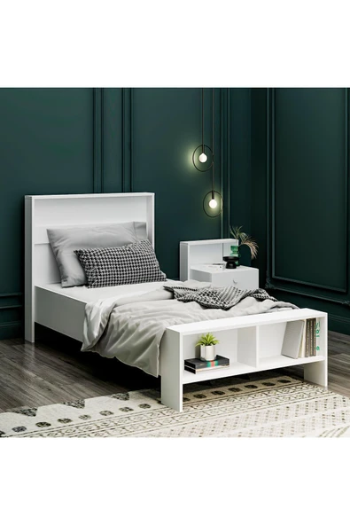 İNARCH DİZAYN Life Karyola Beyaz