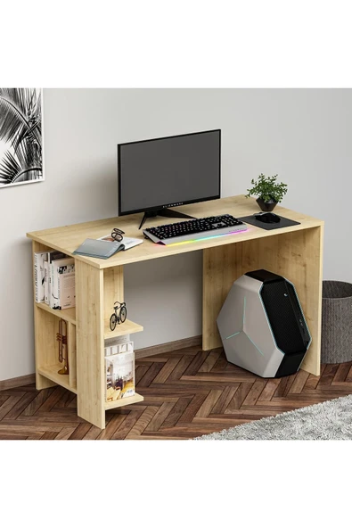 İNARCH DİZAYN Alya Çalışma Masası Safir Meşe - 4