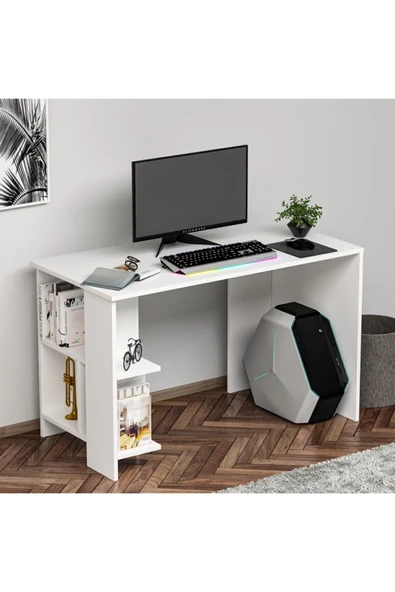 İNARCH DİZAYN Alya Çalışma Masası Beyaz - 4