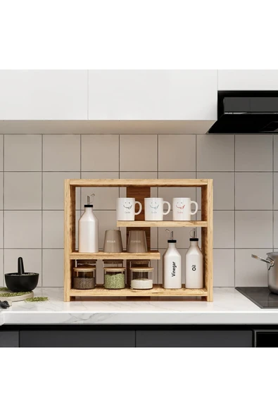 İNARCH DİZAYN Gupse Raf Atlantik Çam - 5