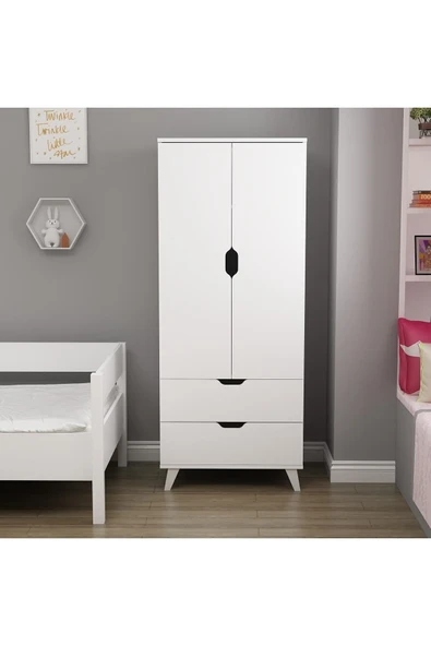 İNARCH DİZAYN Valencia Gardırop Beyaz ürün görseli 1